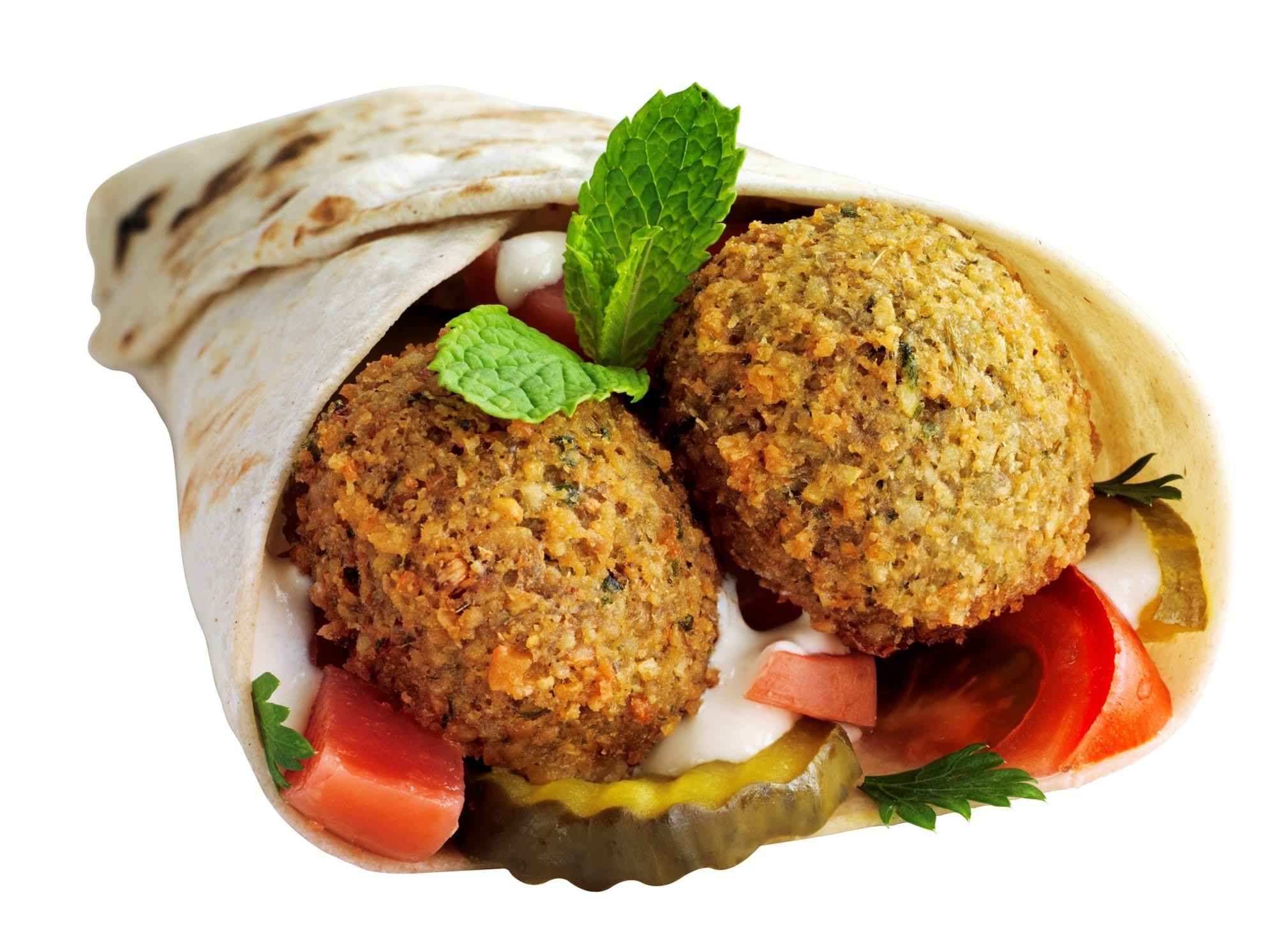 DURUM JUMBO (EXTRA GRANDE) de Falafel