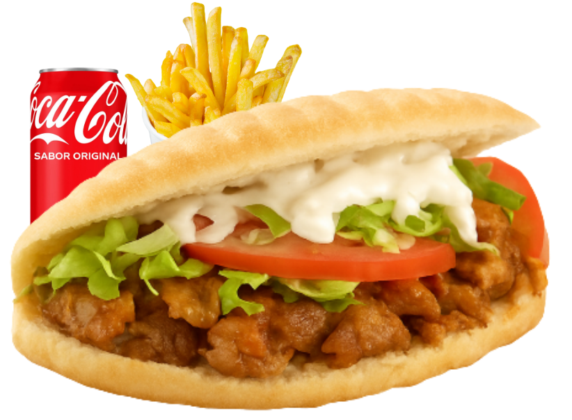 Menú Kebab Pita